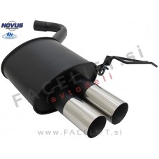 BMW 3 / E90 E91 (05-12) / športni izpušni lonec / 2x 76mm / RL-Design