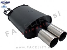 BMW 5 E39 Limuzina 96-03 športni izpušni lonec 2x 76mm RL-Design BMW 5 E39 Limuzina 96-03 športni izpušni lonec 2x 76mm RL-Design