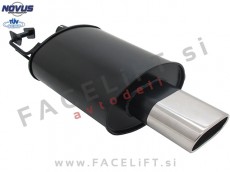 BMW 5 E39 Limuzina 96-03 športni izpušni lonec 1x 135x75mm BMW 5 E39 Limuzina 96-03 športni izpušni lonec 1x 135x75mm