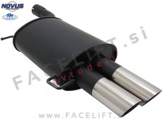 BMW 5 E60 Limuzina 03-10 športni izpušni lonec 2x 76mm MS-Design BMW 5 E60 Limuzina 03-10 športni izpušni lonec 2x 76mm MS-Design