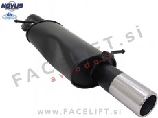 Citroen C2 03-09 športni izpušni lonec 1x 90mm