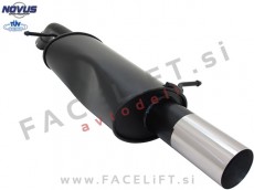 Citroen C3 02-10 športni izpušni lonec 1x 90mm RL-Design Citroen C3 02-10 športni izpušni lonec 1x 90mm RL-Design