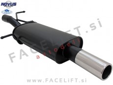 Peugeot 307 / (01-07) / športni izpušni lonec / 1x 76mm