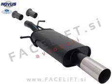 Peugeot 307 / (01-07) / športni izpušni lonec / 1x 76mm / RL-Design