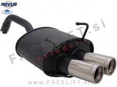 Fiat Panda / 169 (03-12) / športni izpušni lonec / 2x 76mm Fiat Panda / 169 (03-12) / športni izpušni lonec / 2x 76mm