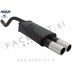 Fiat Punto / 188 (99-03) / športni izpušni lonec / 2x 76mm