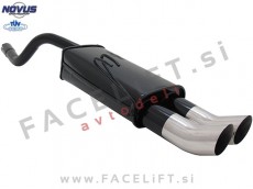 Fiat Punto / 188 (99-03) / športni izpušni lonec / 2x 76mm / DTM Fiat Punto / 188 (99-03) / športni izpušni lonec / 2x 76mm / DTM