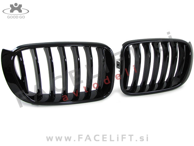 BMW X3 F25 LCI 14-17 ledvičke črne (sijaj)
