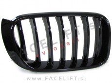 BMW X4 F26 14-18 ledvičke črne (sijaj)