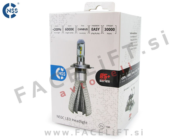 LED kit H9 50W (7000lm) 6000K Philips Luxeon Z ES RS+ CANBUS 12V 24
