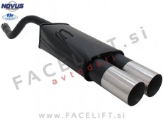 Fiat Punto / 188 (99-03) / športni izpušni lonec / 2x 90mm / RL-Design