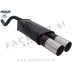 Fiat Punto / 188 (99-03) / športni izpušni lonec / 2x 90mm / RL-Design