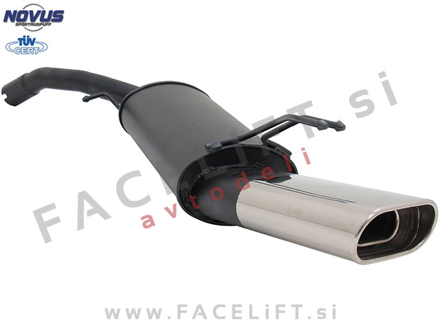 Fiat Stilo / 192 (01-07) / športni izpušni lonec / 1x 135x75mm