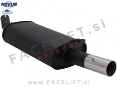 Ford Fiesta / (89-95) / športni izpušni lonec / 1x 60mm Ford Fiesta / (89-95) / športni izpušni lonec / 1x 60mm