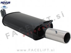 Ford Fiesta / (89-95) / športni izpušni lonec / 1x 76mm Ford Fiesta / (89-95) / športni izpušni lonec / 1x 76mm