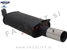 Ford Fiesta / (89-95) / športni izpušni lonec / 1x 76mm / RL-Design Ford Fiesta / (89-95) / športni izpušni lonec / 1x 76mm / RL-Design