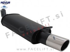 Ford Fiesta / (89-95) / športni izpušni lonec / 1x 90mm / SR-Design Ford Fiesta / (89-95) / športni izpušni lonec / 1x 90mm / SR-Design