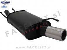 Ford Fiesta / (95-02) / športni izpušni lonec / 1x 76mm Ford Fiesta / (95-02) / športni izpušni lonec / 1x 76mm