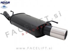 Ford Fiesta / (95-02) / športni izpušni lonec / 1x 90mm Ford Fiesta / (95-02) / športni izpušni lonec / 1x 90mm