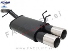 Ford Fiesta / JHS (02-08) / športni izpušni lonec / 2x 90mm