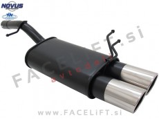 Ford Fiesta / JHS (02-08) / športni izpušni lonec / 2x 90mm / SR-Design Ford Fiesta / JHS (02-08) / športni izpušni lonec / 2x 90mm / SR-Design