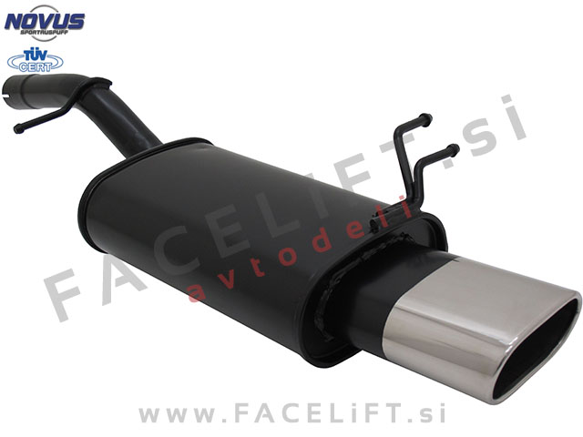 Ford Fiesta / JHS (02-08) / športni izpušni lonec / 1x 135x75mm Ford Fiesta / JHS (02-08) / športni izpušni lonec / 1x 135x75mm