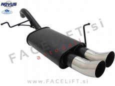 Ford Fiesta / JA8 (08-17) / športni izpušni lonec / 2x 76mm / DTM