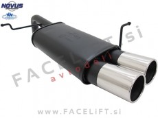 Ford Fiesta / JA8 (08-17) / športni izpušni lonec / 2x 90mm