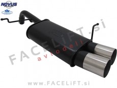 Ford Fiesta / JA8 (08-17) / športni izpušni lonec / 2x 90mm / RL-Design Ford Fiesta / JA8 (08-17) / športni izpušni lonec / 2x 90mm / RL-Design