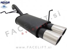 Ford Fiesta / JA8 (08-17) / športni izpušni lonec / 2x 90mm / SR-Design Ford Fiesta / JA8 (08-17) / športni izpušni lonec / 2x 90mm / SR-Design