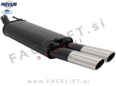 Ford Fiesta / JA8 (08-17) / športni izpušni lonec / 2x 85/58mm / AM-Design Ford Fiesta / JA8 (08-17) / športni izpušni lonec / 2x 85/58mm / AM-Design