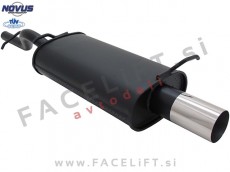 Ford Ka / RBT (96-08) / športni izpušni lonec / 1x 76mm / RL-Design Ford Ka / RBT (96-08) / športni izpušni lonec / 1x 76mm / RL-Design