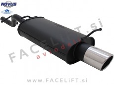 Ford Ka / RBT (96-08) / športni izpušni lonec / 1x 90mm / SR-Design Ford Ka / RBT (96-08) / športni izpušni lonec / 1x 90mm / SR-Design