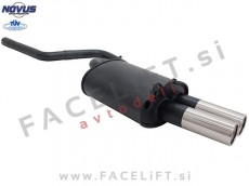 Ford Mondeo / (00-07) / športni izpušni lonec / 2x 76mm Ford Mondeo / (00-07) / športni izpušni lonec / 2x 76mm