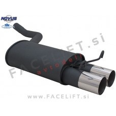 Mercedes 190 W201 82-93 športni izpušni lonec 2x 76mm RL-Design Mercedes 190 W201 82-93 športni izpušni lonec 2x 76mm RL-Design
