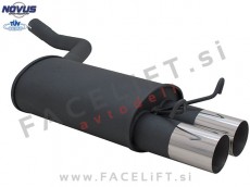 Mercedes 190 W201 82-93 športni izpušni lonec 2x 76mm RL-Design Mercedes 190 W201 82-93 športni izpušni lonec 2x 76mm RL-Design