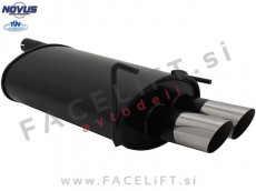 Mercedes CLK / A208 C208 (97-03) / športni izpušni lonec / 2x 76mm / MS-Design Mercedes CLK / A208 C208 (97-03) / športni izpušni lonec / 2x 76mm / MS-Design