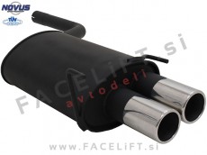 Mercedes C / W202 (93-01) / športni izpušni lonec / 2x 90mm