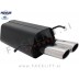 Mercedes C W203 00-07 športni izpušni lonec 2x 85/58mm AM-Design