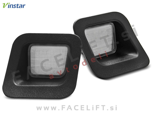 Dodge / LED osvetlitev registrske tablice z ohišjem