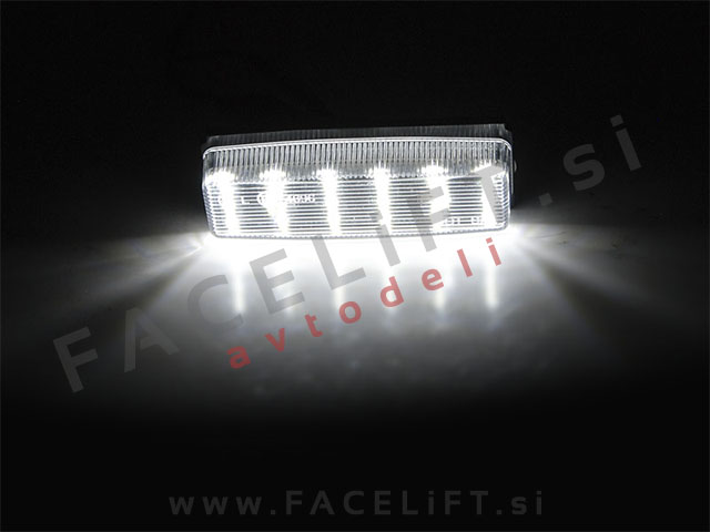 Mazda MX-5 / NC (05-15) / LED osvetlitev registrske tablice z ohišjem