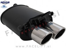 Mercedes SLK / R170 (96-04) / športni izpušni lonec / 2x 90mm / SR-Design Mercedes SLK / R170 (96-04) / športni izpušni lonec / 2x 90mm / SR-Design