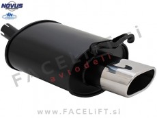 Mercedes SLK / R170 (96-04) / športni izpušni lonec / 1x 135x75mm Mercedes SLK / R170 (96-04) / športni izpušni lonec / 1x 135x75mm