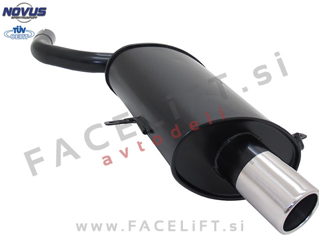 Mini Cooper One Cabrio / R50 R52 R53 (01-07) / športni izpušni lonec / 1x 90mm Mini Cooper One Cabrio / R50 R52 R53 (01-07) / športni izpušni lonec / 1x 90mm