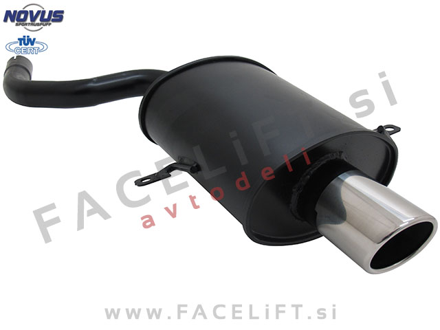 Mini Cooper One Cabrio / R50 R52 R53 (01-07) / športni izpušni lonec / 1x 90mm / SR-Design