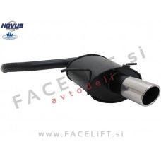 Mini Cooper One R56 07-15 športni izpušni lonec 1x 90mm SR-Design