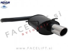 Mini Cooper One R56 07-15 športni izpušni lonec 1x 90mm SR-Design