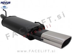 Opel Astra F Cabriolet / T92 (93-01) / športni izpušni lonec / 1x 135x75mm