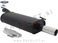 Opel Astra F / T92 (91-02) / športni izpušni lonec / 1x 60mm Opel Astra F / T92 (91-02) / športni izpušni lonec / 1x 60mm