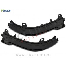 BMW 1 F20 F21 11-19 dinamični LED smerniki bočnih ogledal zatemnjeni (smoke)